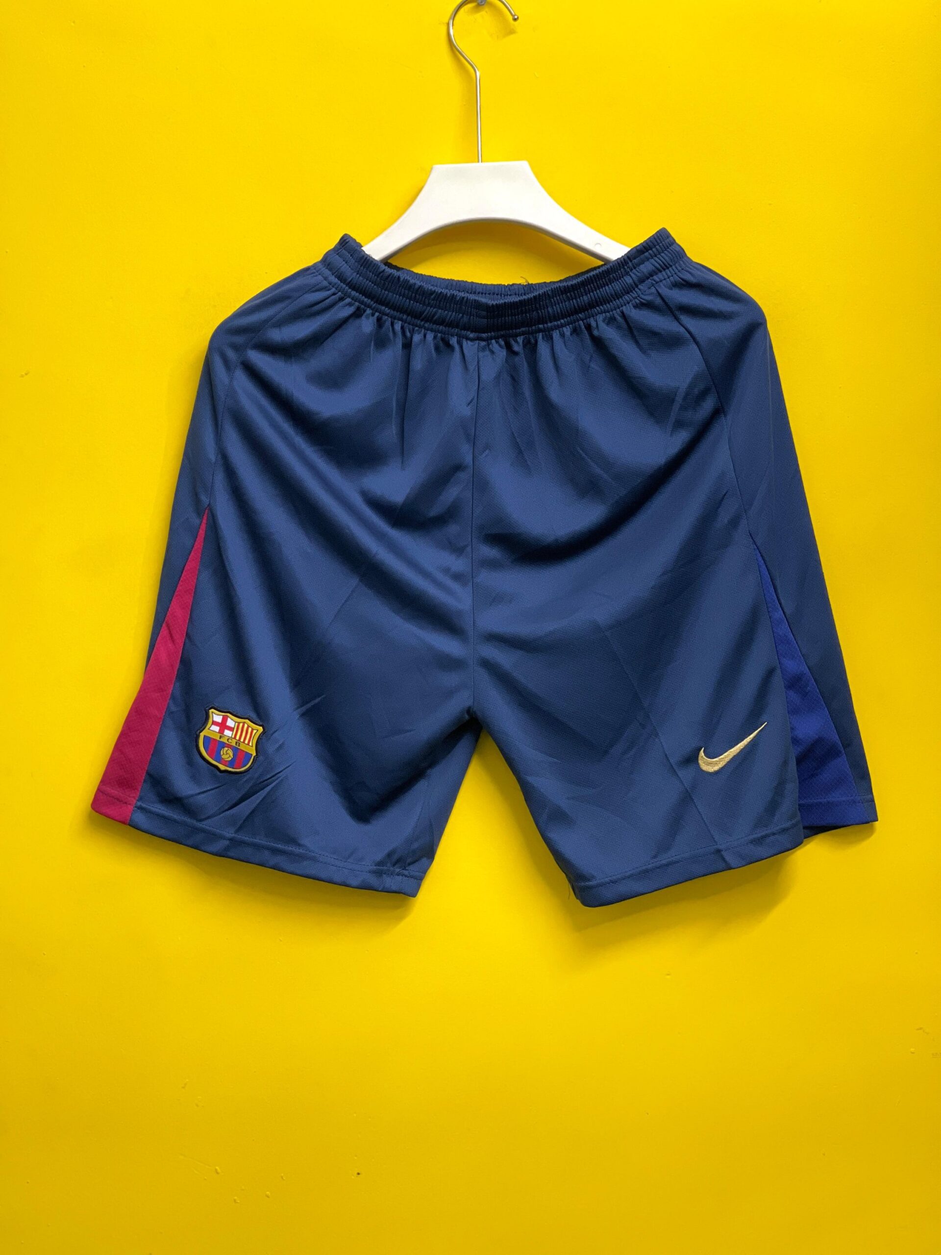 FC BARCELONA NAVY BLUE FOOTBALL SHORTS