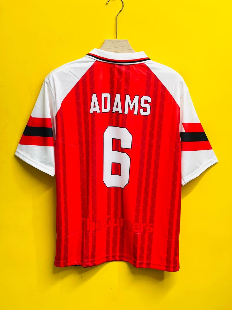 ARSENAL RETRO HOME FIVE SLEEVE JERSEY ADAMS