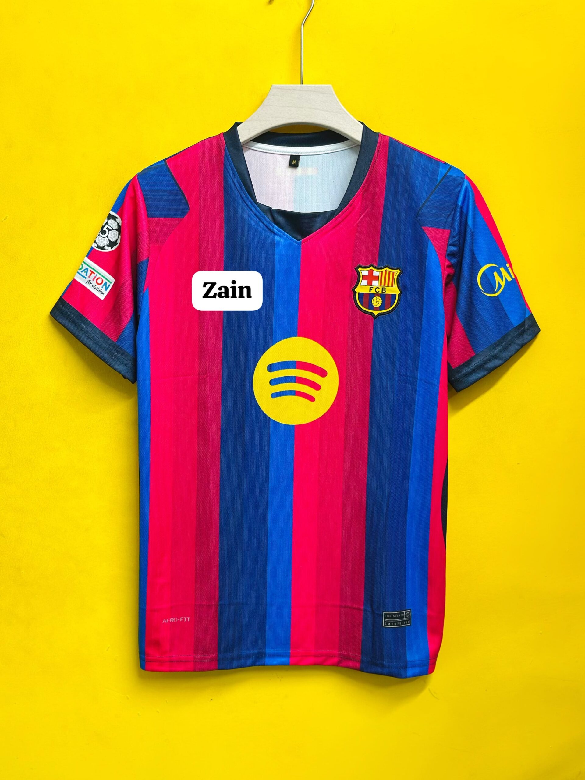 FC BARCELONA 2026-27 HOME JERSEY EMBROIDERY YAMAL