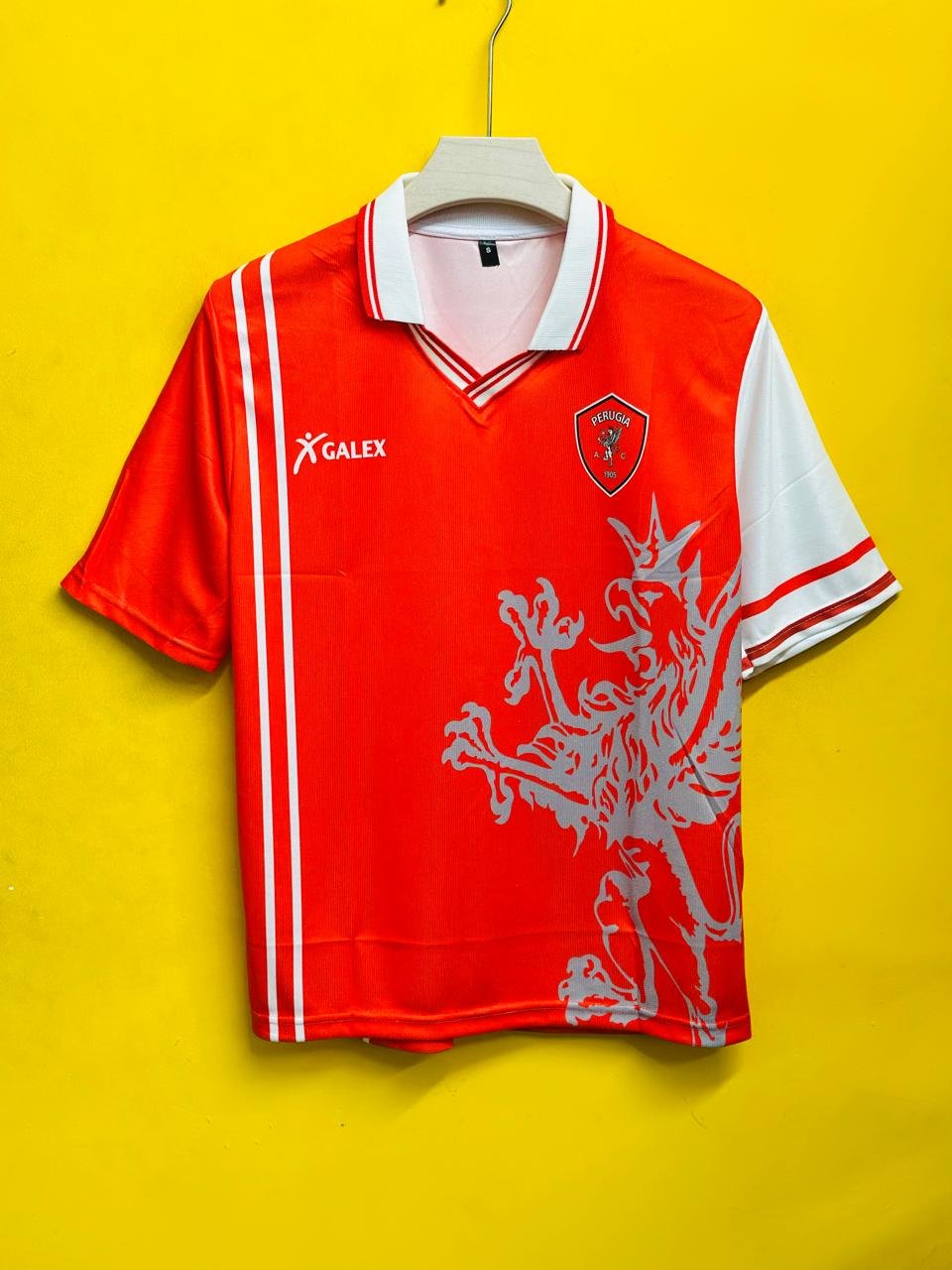GALEX AC PERUGIA 1998-1999 RETRO FIVESLEEV JERSEY - Image 2