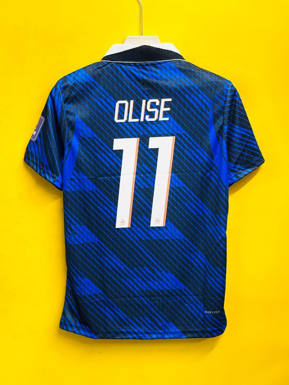 FRANCE 2026 WC EMBROIDERY HOME JERSEY OLISE - Image 2