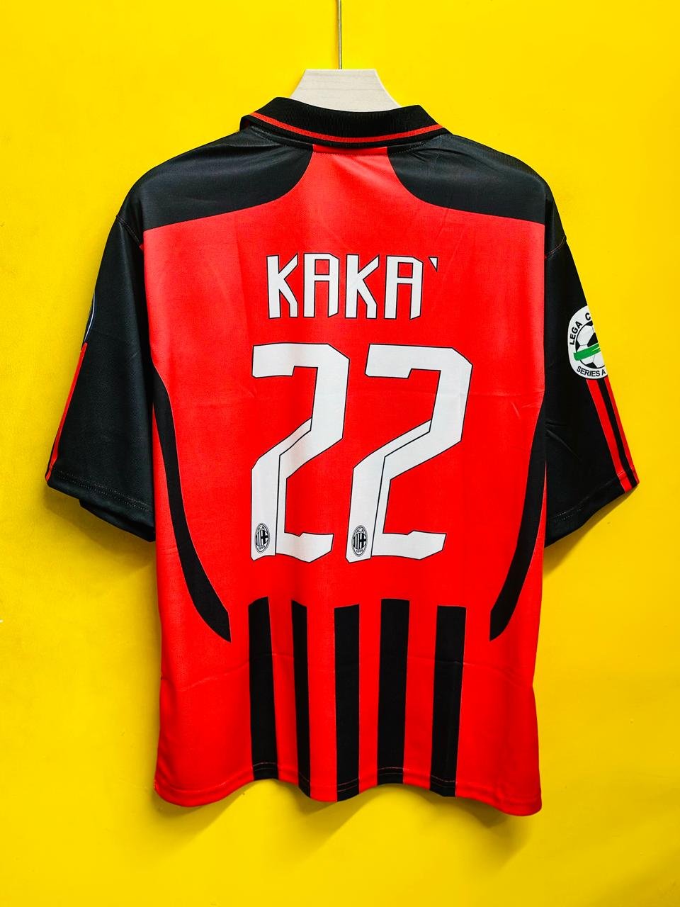 AC MILAN 2006-07 RETRO FIVESLEEV JERSEY KAKA - Image 3