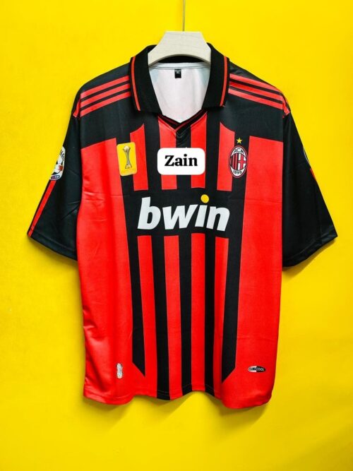 AC MILAN 2006-07 RETRO FIVESLEEV JERSEY KAKA