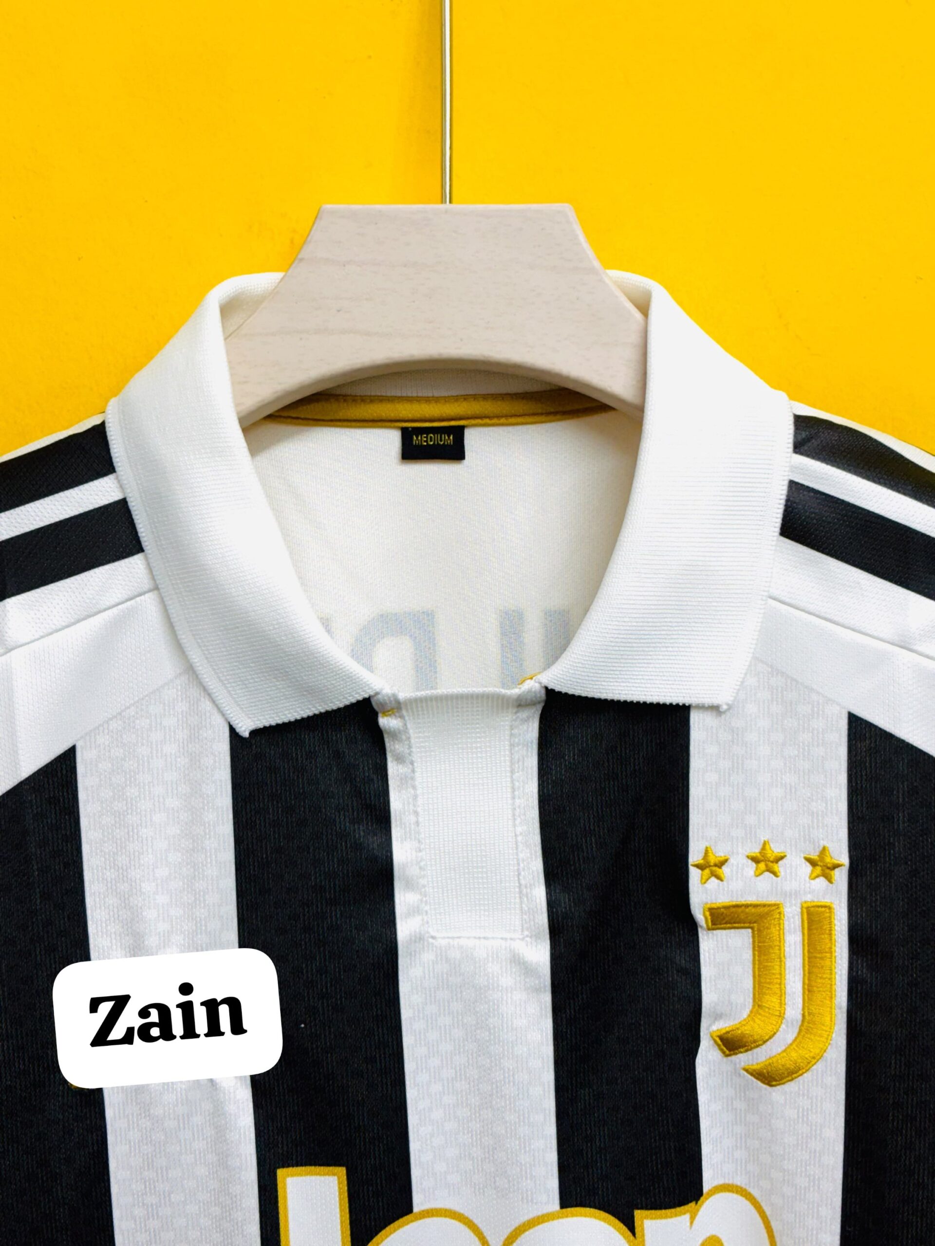 JUVENTUS 2026-2027 HOME JERSEY EMBROIDERY - Image 2