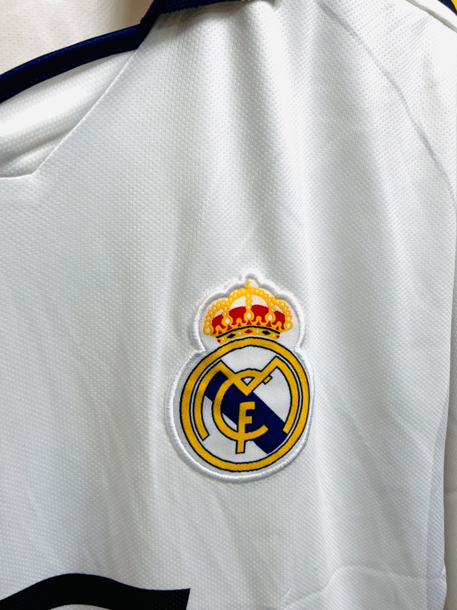 REAL MADRID 1998-2000 HOME RETRO FIVESLEEV JERSEY - Image 3