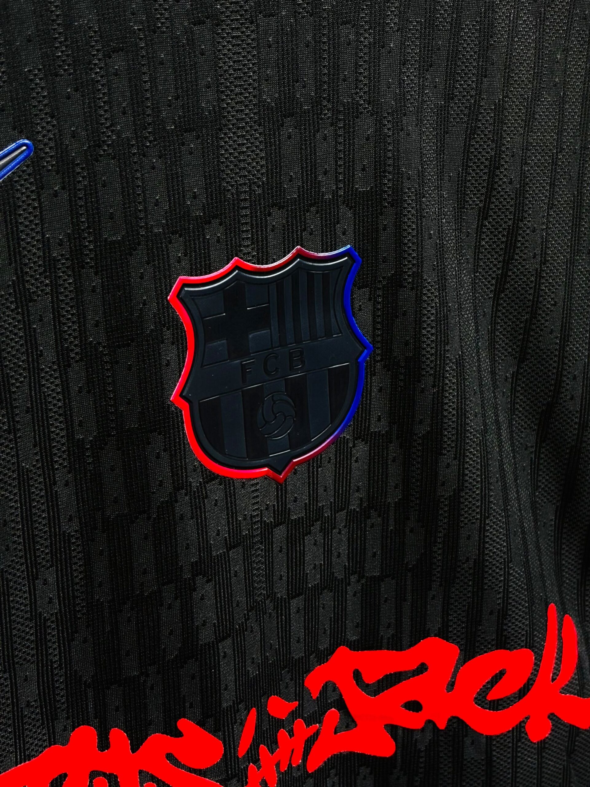 The FC Barcelona x Travis Scott "Cactus Jack" Special Edition Away Jersey Player Version - Image 3