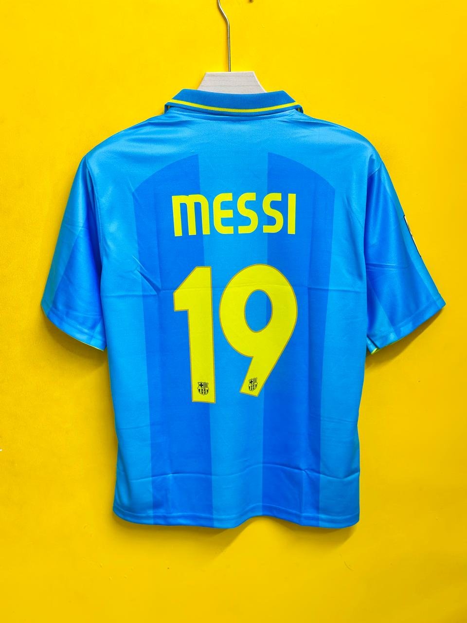 BARCELONA 2007-08 AWAY KIT MESSI (FIVESLEEV) - Image 3