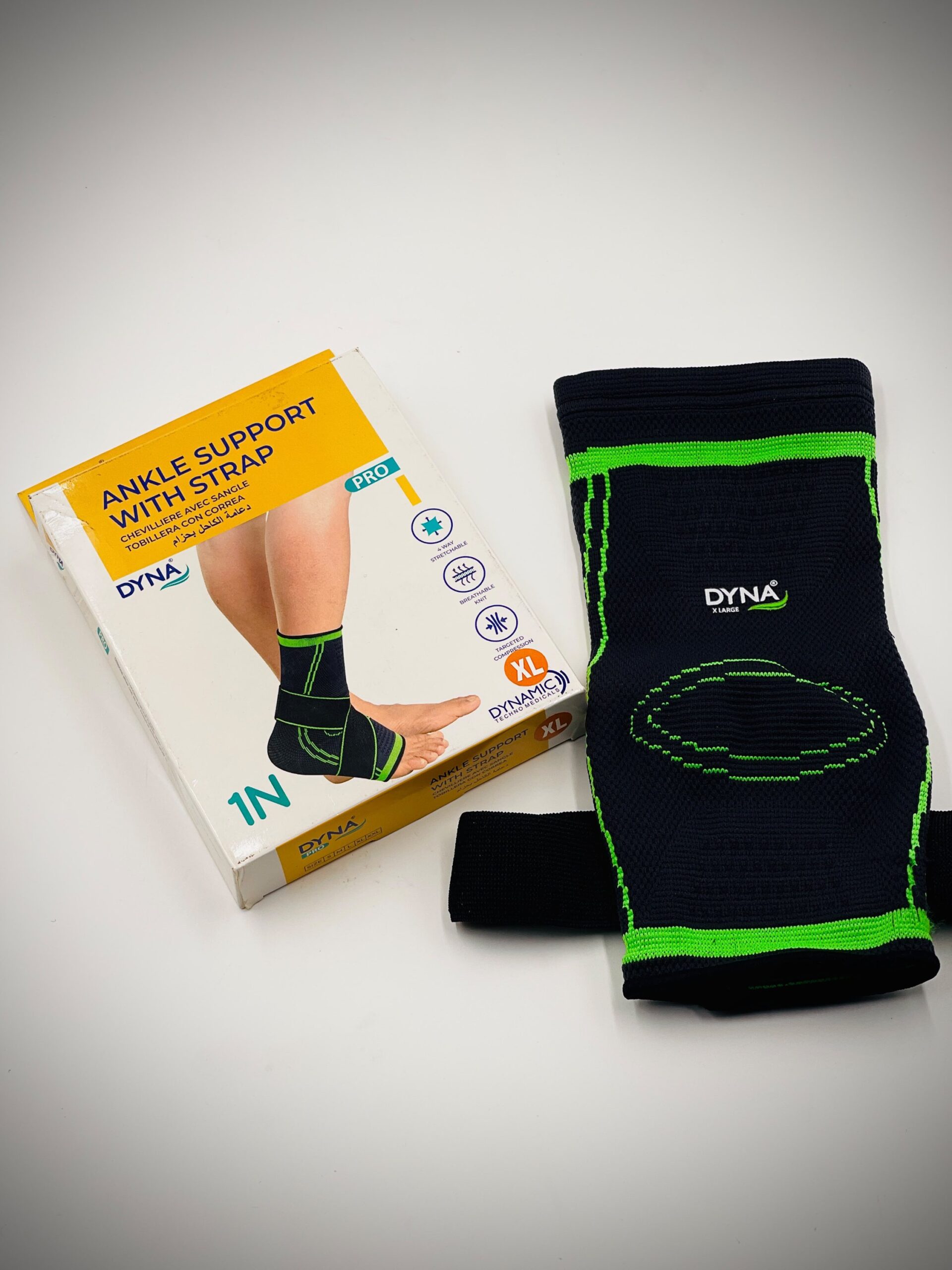 DYNA ANKLE SUPPORT WITH SUPPORT