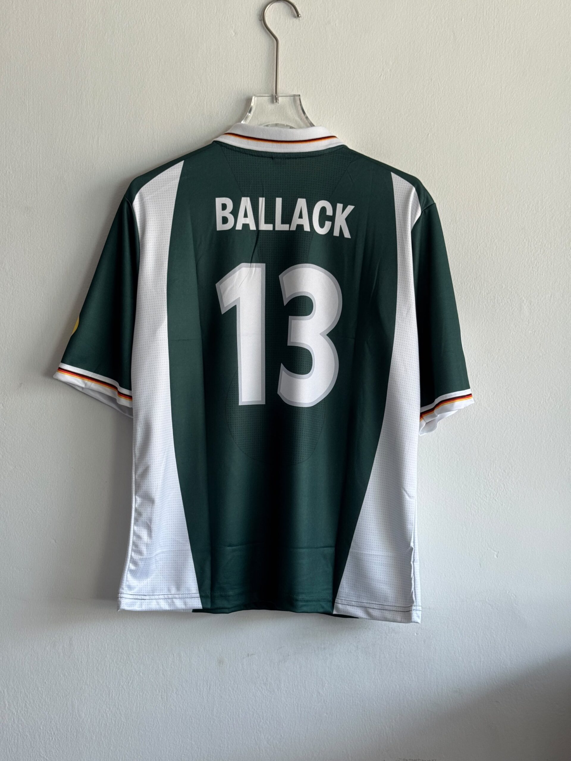 GERMANY 2000-01 AWAY BALLACK FIVESLEEV (Embroidery) - Image 3