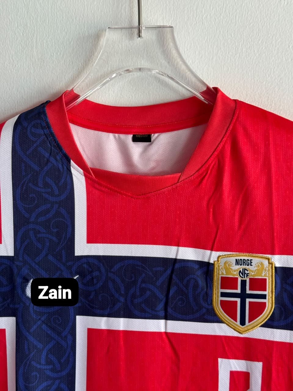 NORWAY 2026 HOME HAALAND (Embroidery) - Image 2