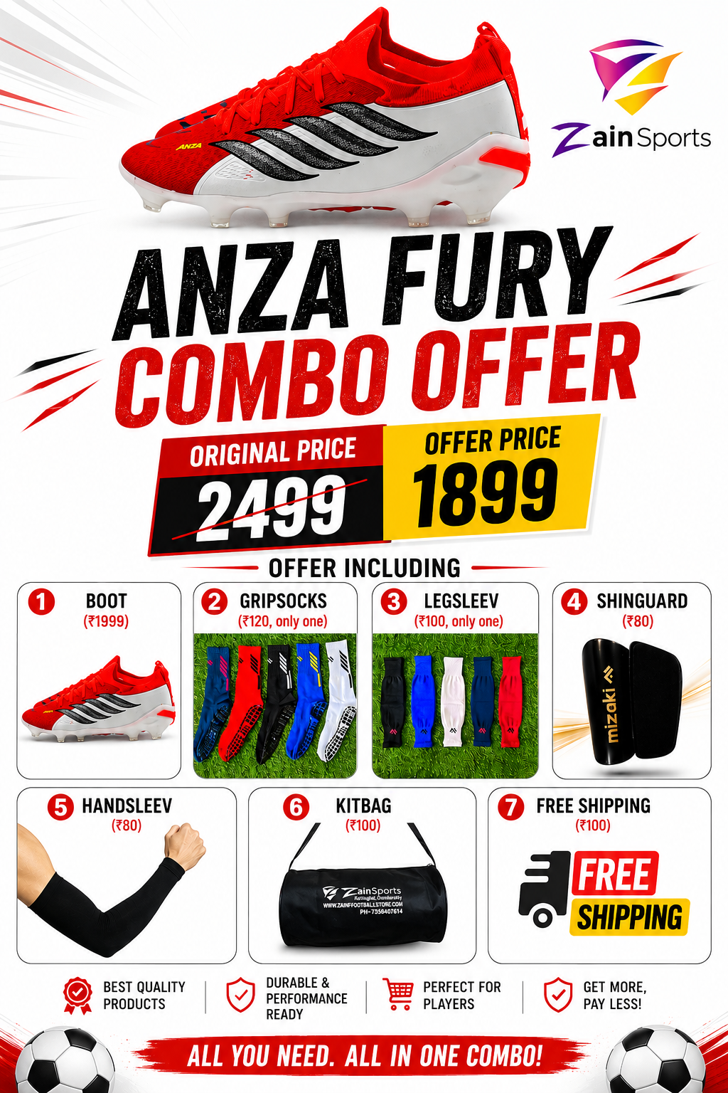 ANZA FURY COMBO OFFER✅ - Image 2
