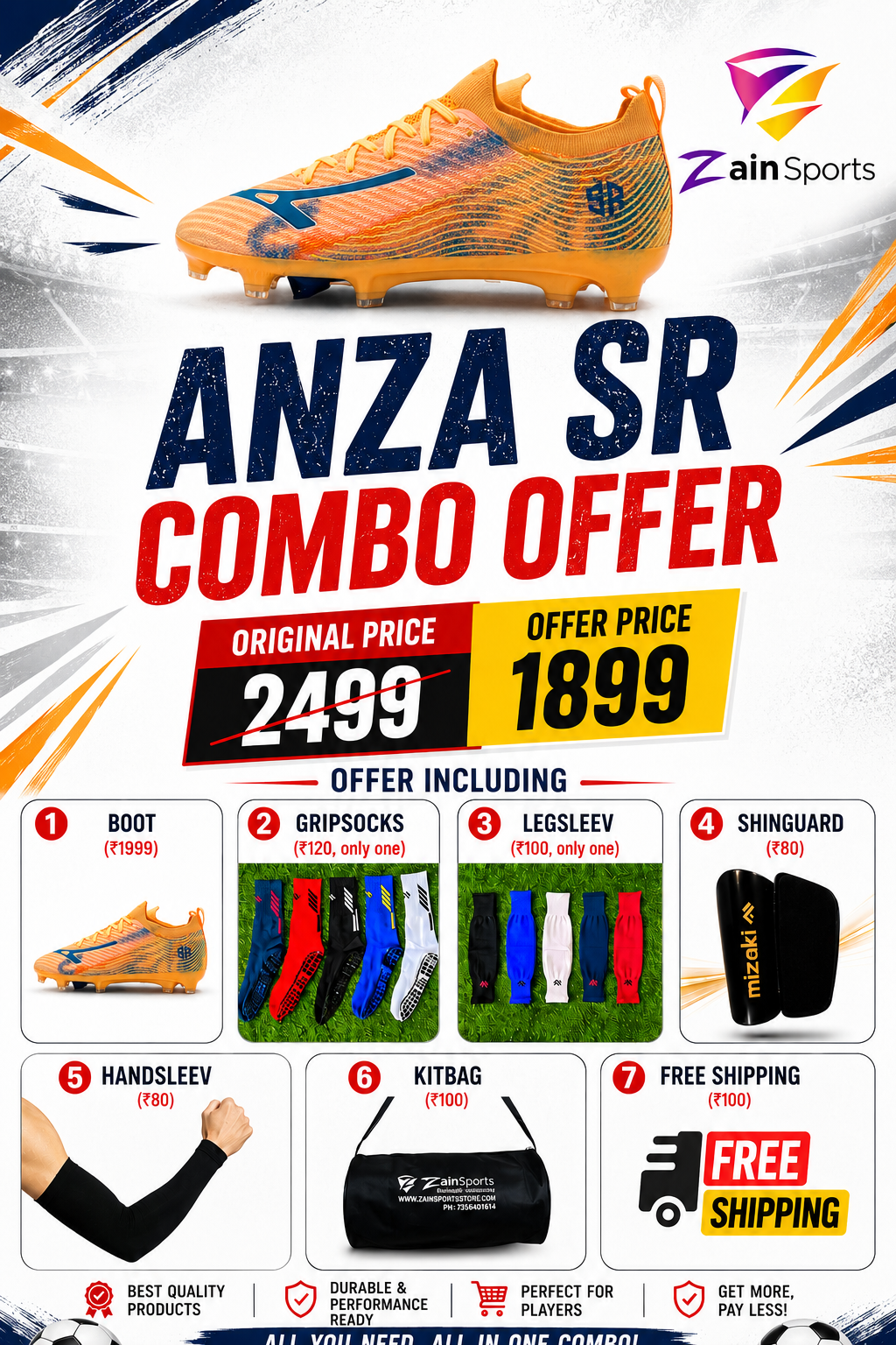 ANZA SR ORANGE - Image 2
