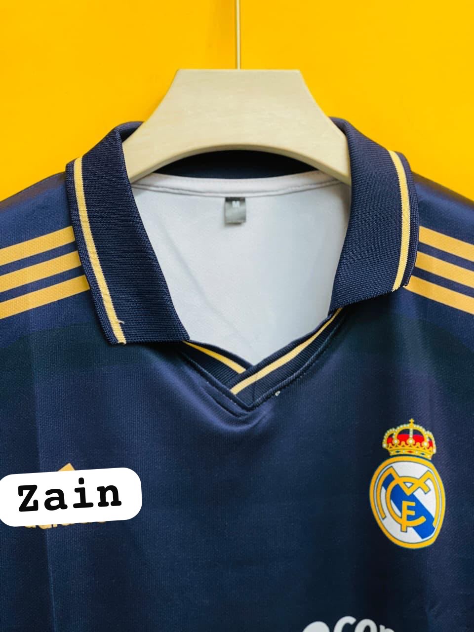 REAL MADRID 2007-08 AWAY RAUL FIVESLEEV - Image 2
