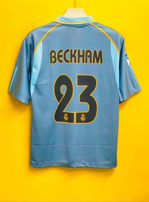 REAL MADRID 2003-04 THIRD BECKHAM FIVESLEEV