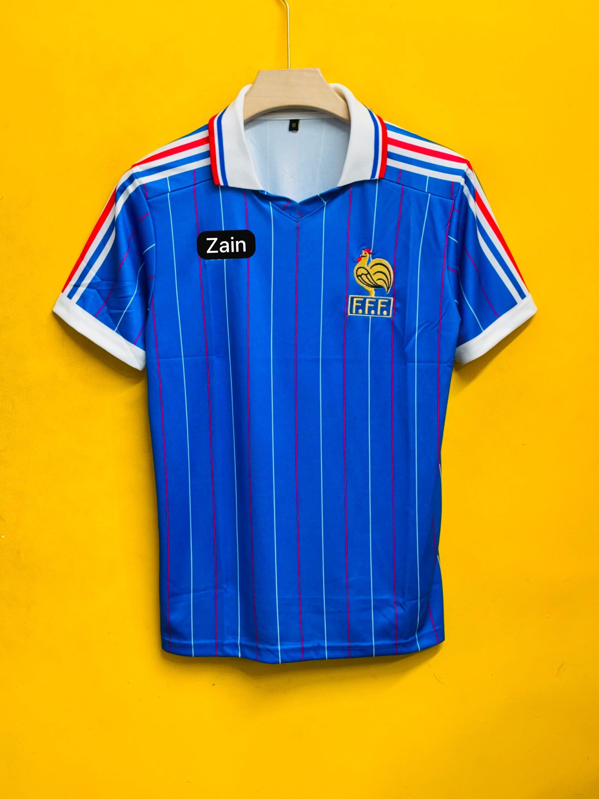 FRANCE HOME RETRO 1982 (COLLAR EMBROIDERY)