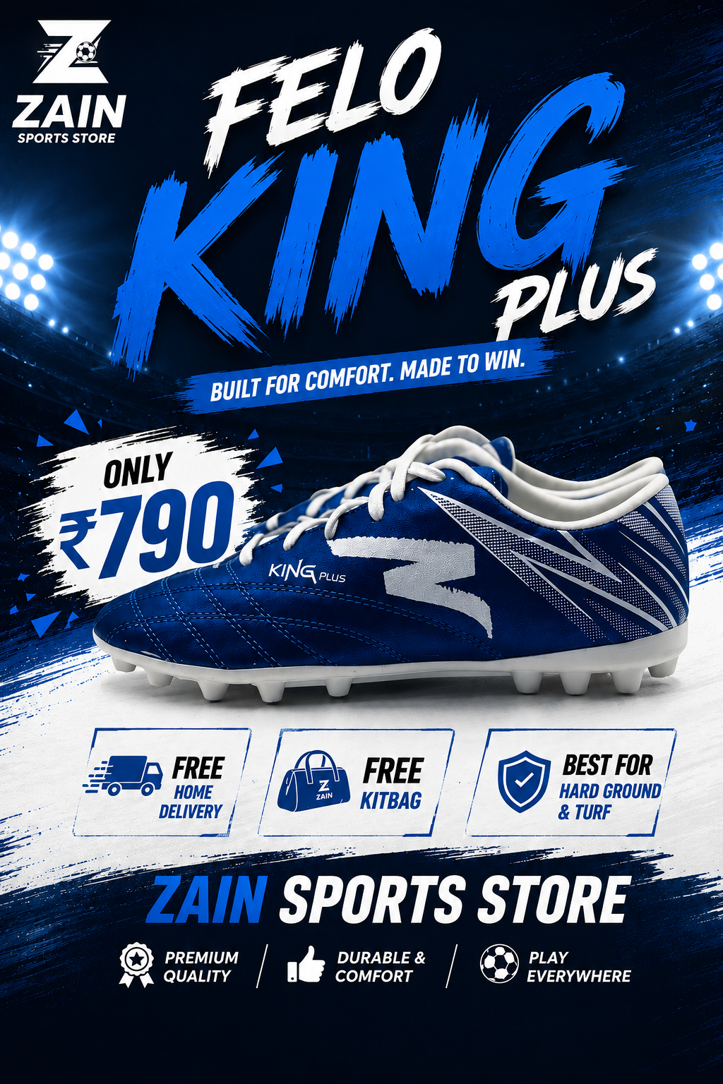 FELO KING PLUS NAVY BLUE - Image 5