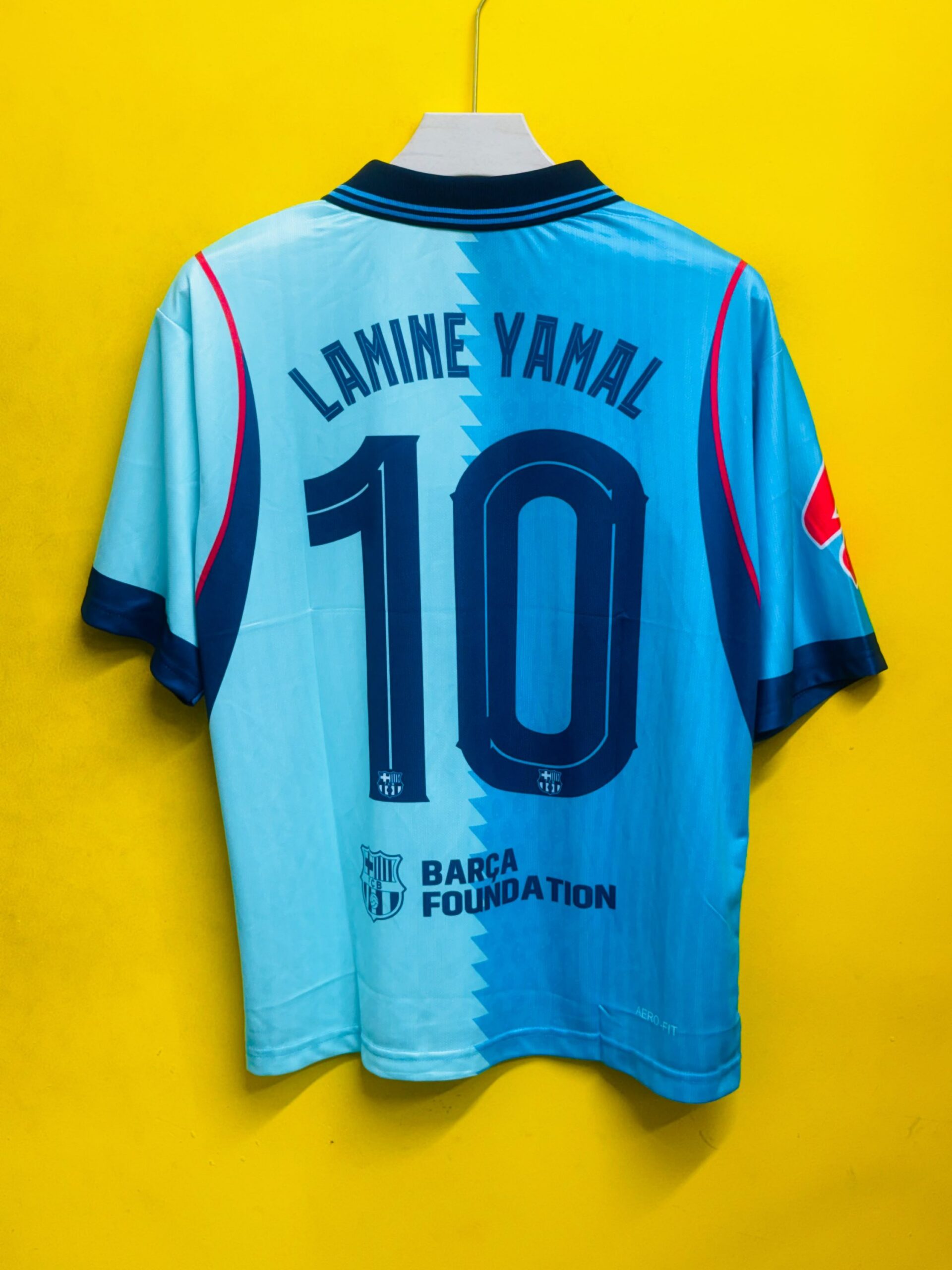FC BARCELONA 2026/27 LIGHT BLUE YAMAL (FIVESLEEV EMBROIDERY) - Image 4