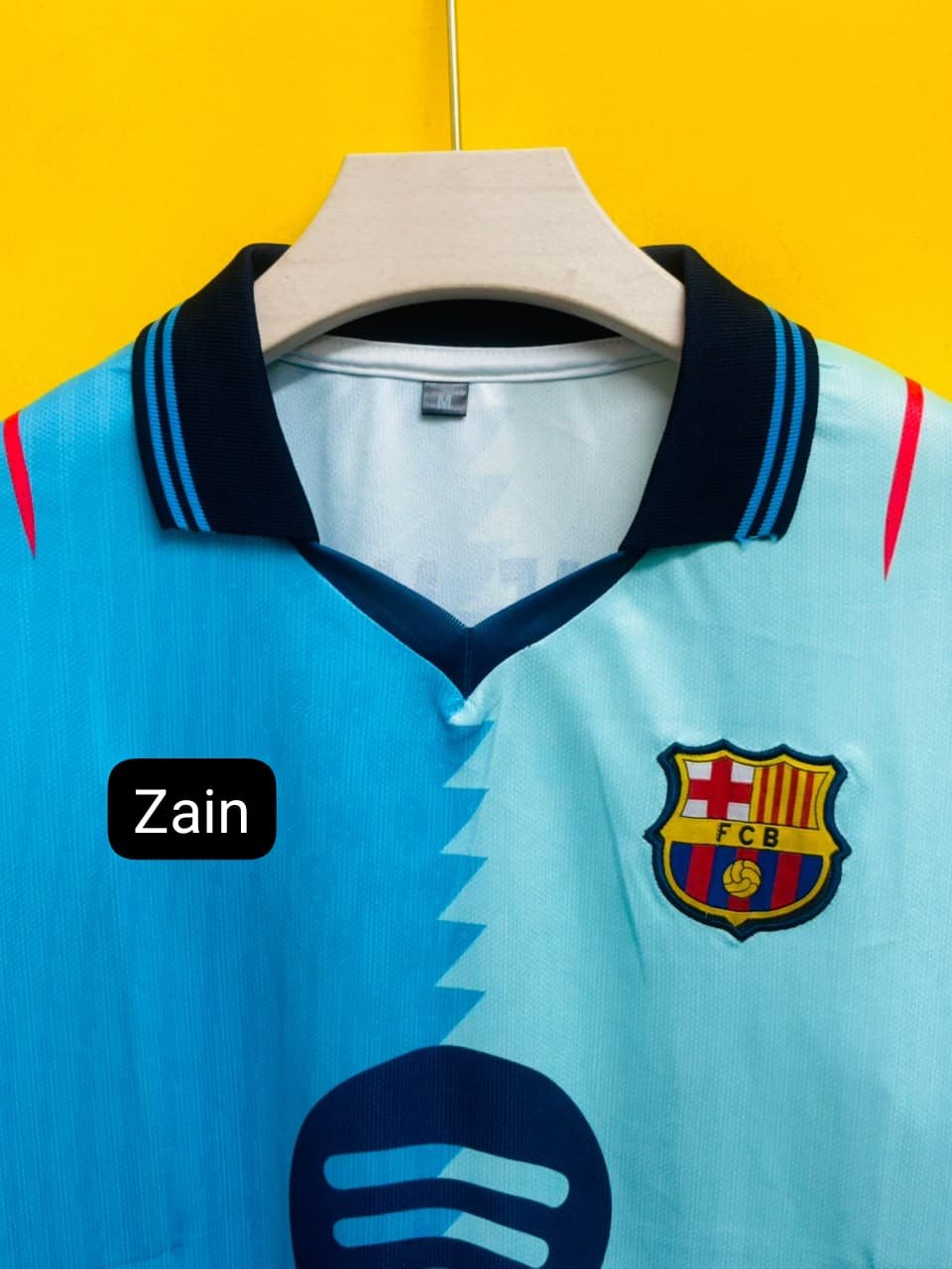 FC BARCELONA 2026/27 LIGHT BLUE YAMAL (FIVESLEEV EMBROIDERY) - Image 2