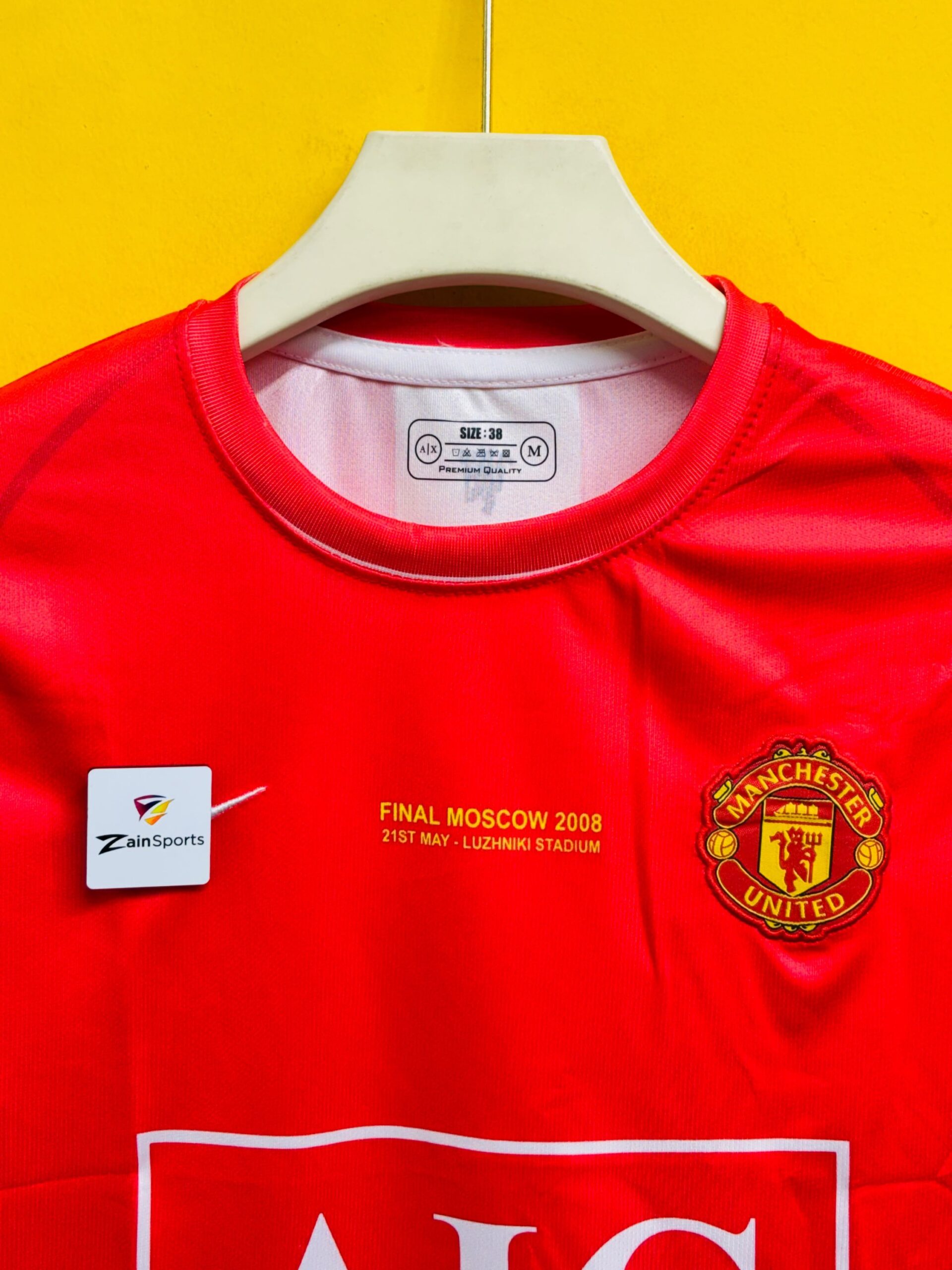 MAN UNITED 2007-08 HOME RONALDO (FULLSLEEVE EMBROIDERY) - Image 3