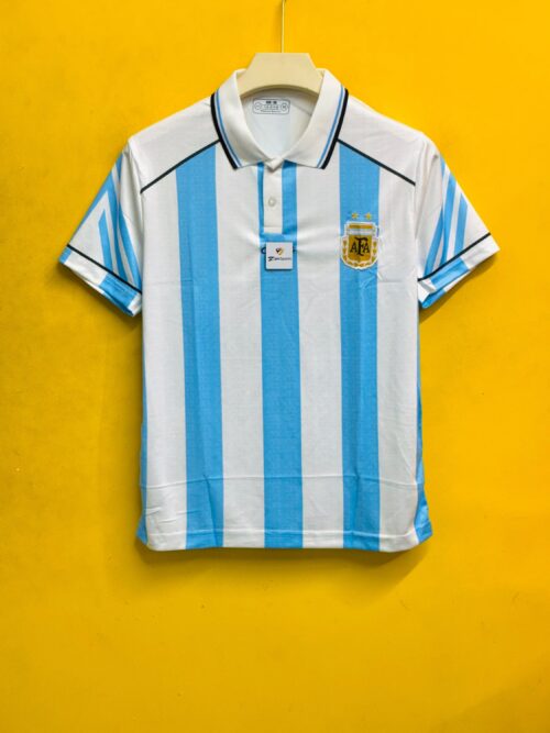 ARGENTINA 1996-97 HOME RETRO BATISTUTA (EMBROIDERY)