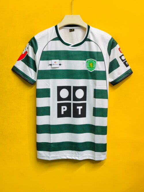 SPORTING 2002-03 HOME RETRO RONALDO (EMBROIDERY)