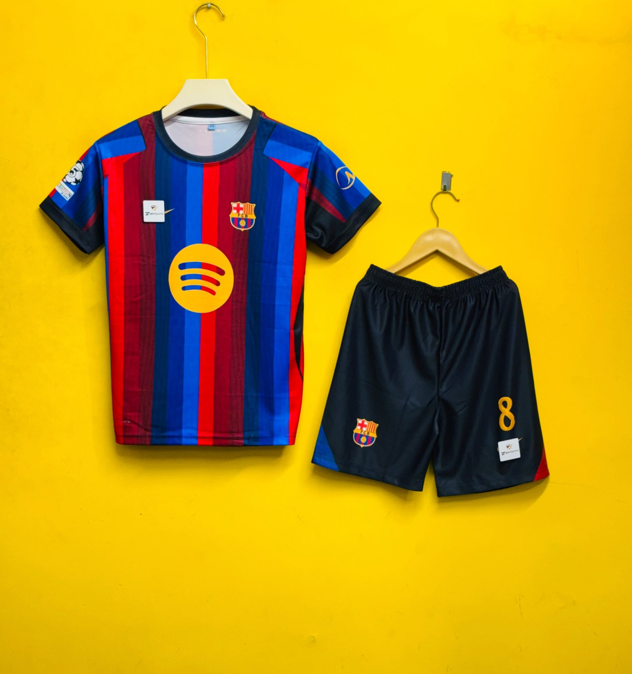 BARCELONA 2026-27 HOME PEDRI KIDS SET