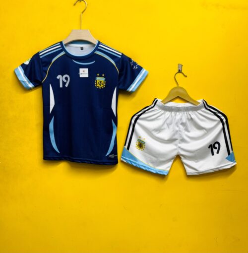ARGENTINA 2006 AWAY MESSI RETRO  KIDS SET