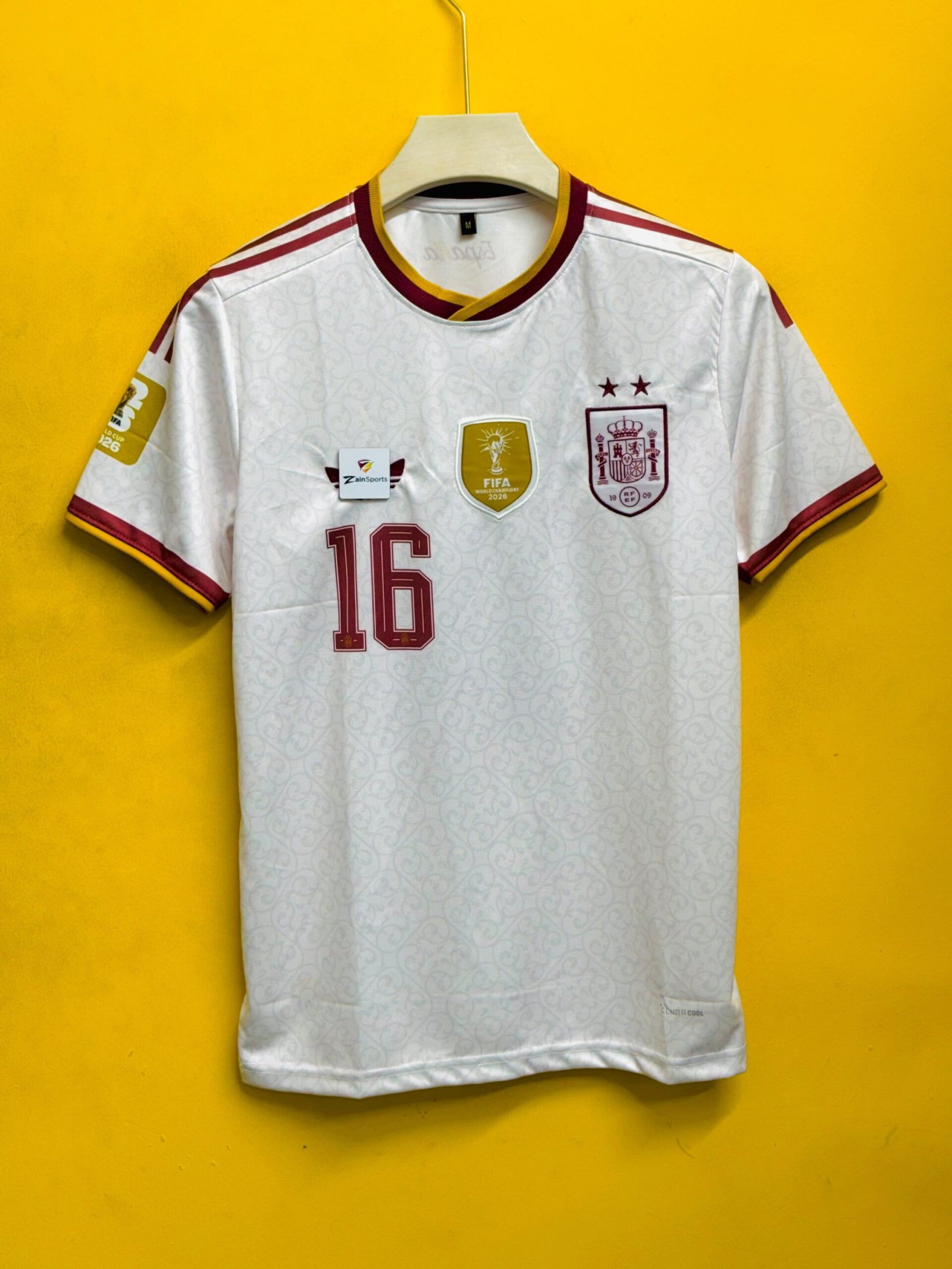 SPAIN AWAY 2026-27 RODRIGO ( TRIPLE EMBROIDERY)