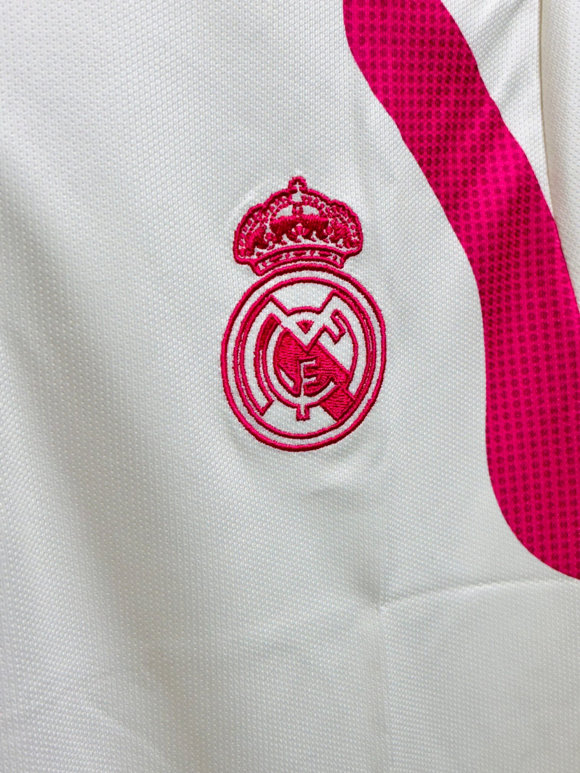 REAL MADRID POLO T-SHIRT MBAPPE PINK LINE (EMBROIDERY) - Image 2