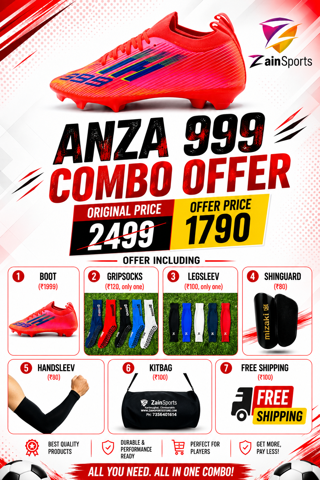 ANZA 999 RED COMBO OFFER - Image 2