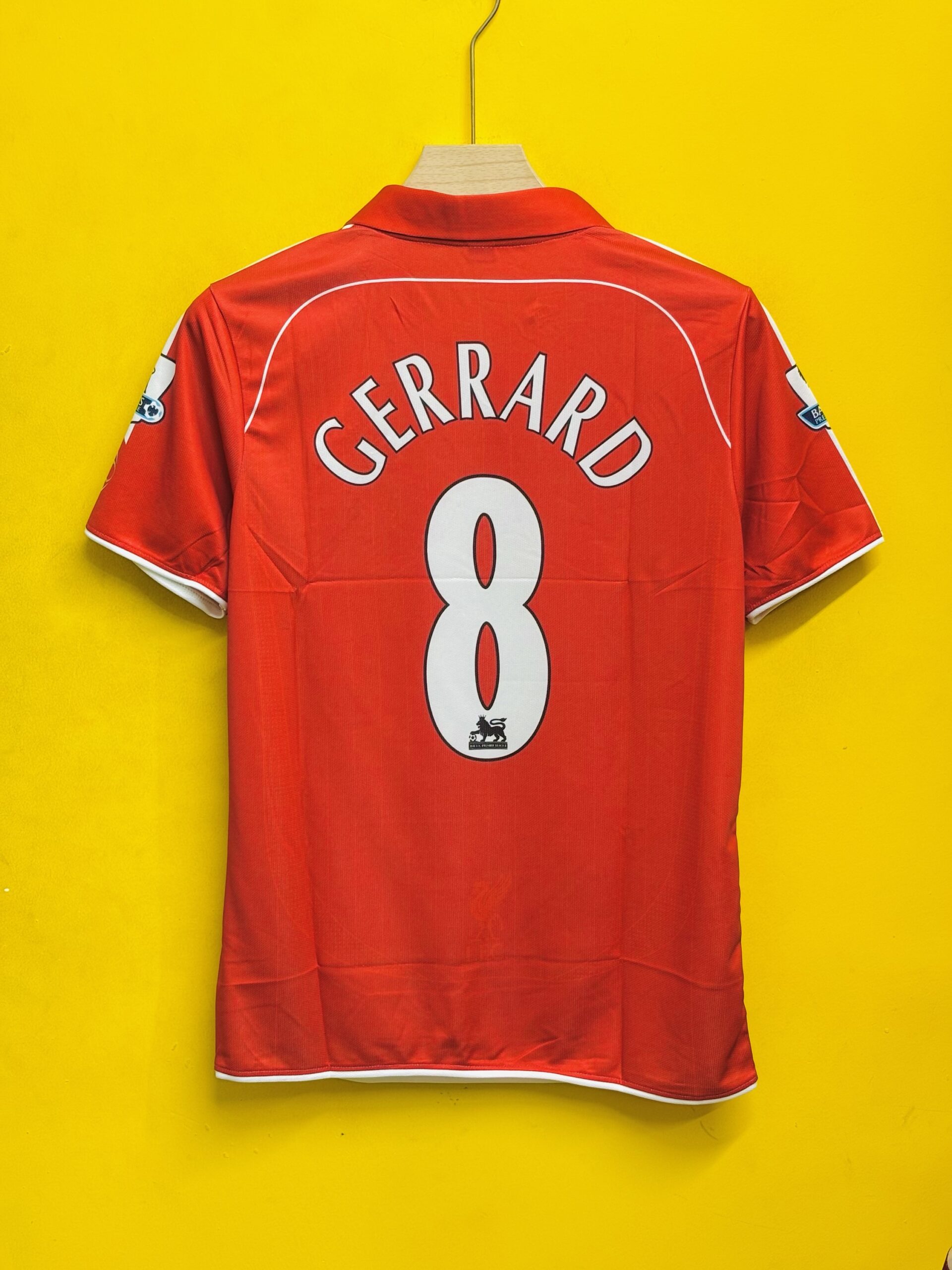 LIVERPOOL 2006-08 RETRO GERRARD (EMBROIDERY) - Image 4