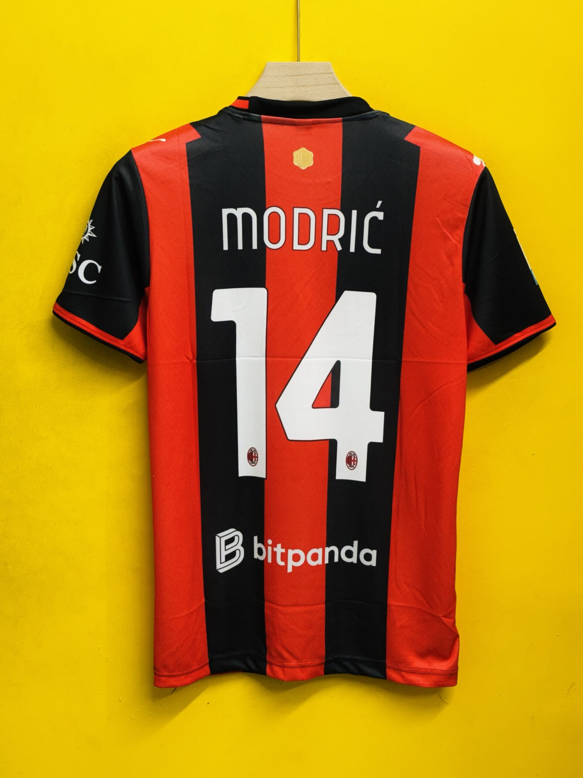 AC MILAN HOME 2026-27 MODRIC (EMBROIDERY) - Image 4