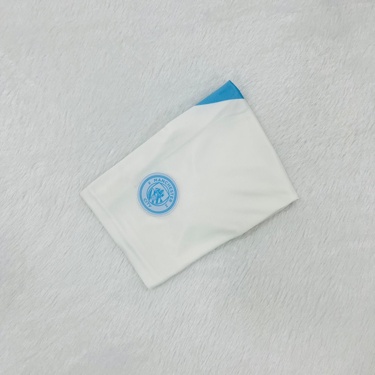 MANCHESTER CITY HOME SUBLIMATION EMBROIDERY SHORTS - Image 5