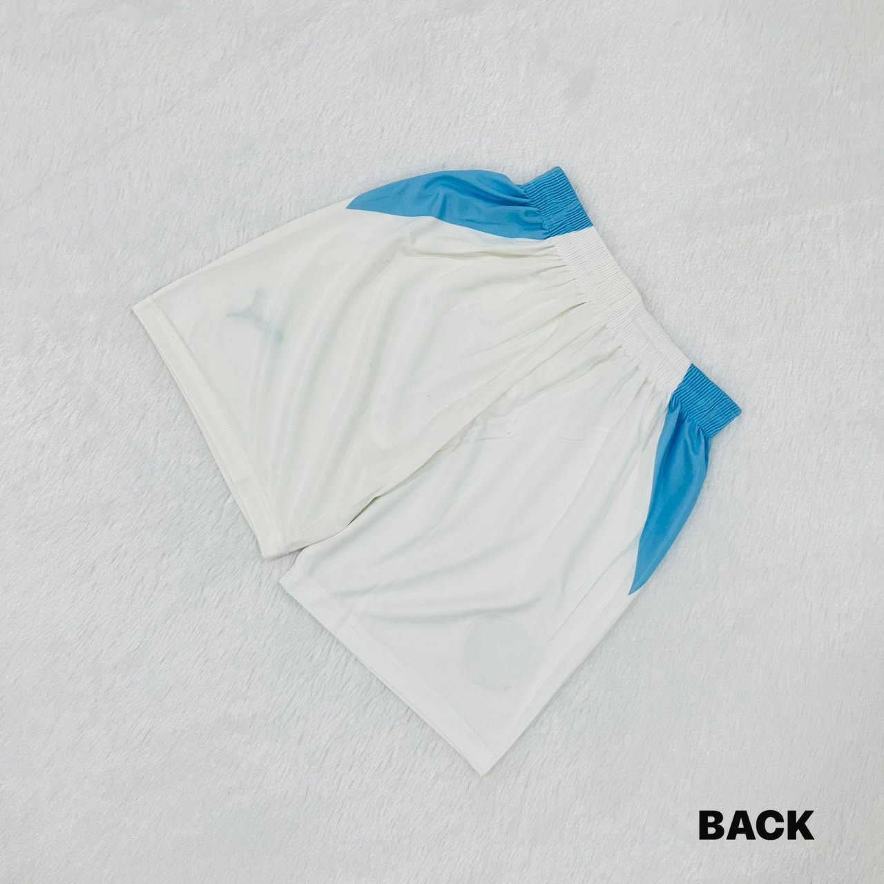 MANCHESTER CITY HOME SUBLIMATION EMBROIDERY SHORTS - Image 3