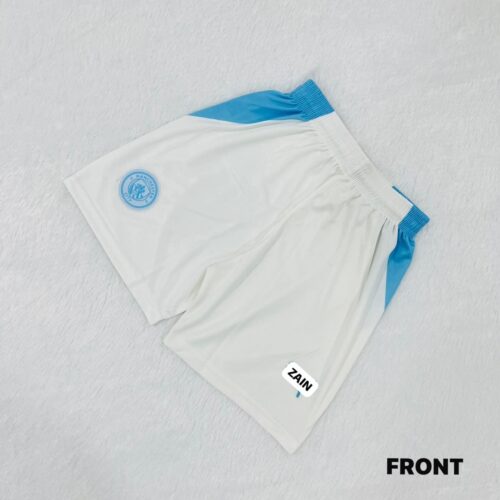 MANCHESTER CITY HOME SUBLIMATION EMBROIDERY SHORTS
