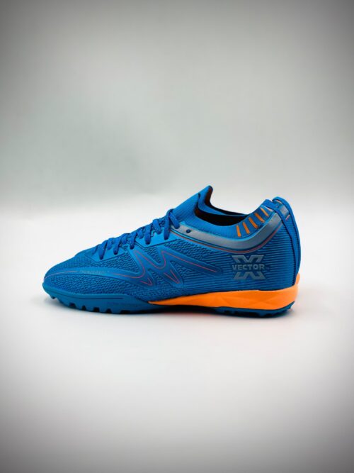 VECTOR X THUNDERBOLT BLUE ORANGE TURF BOOT
