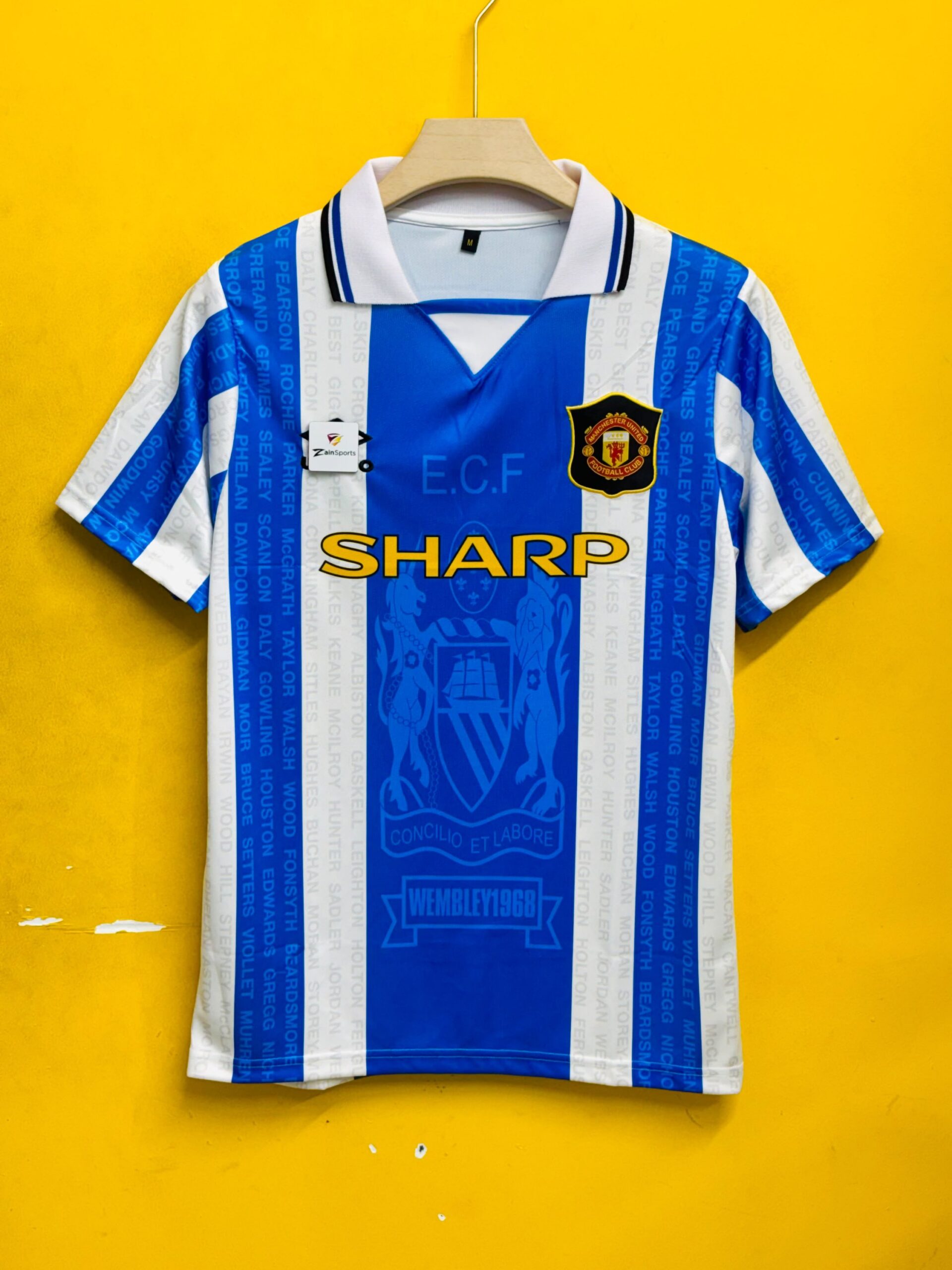 MANCHESTER UNITED 1994-96 BECKHAM THIRD JERSEY