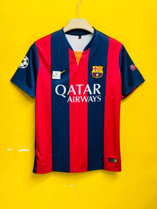 FC BARCELONA 2014-2015 HOME MESSI RETRO JERSEY
