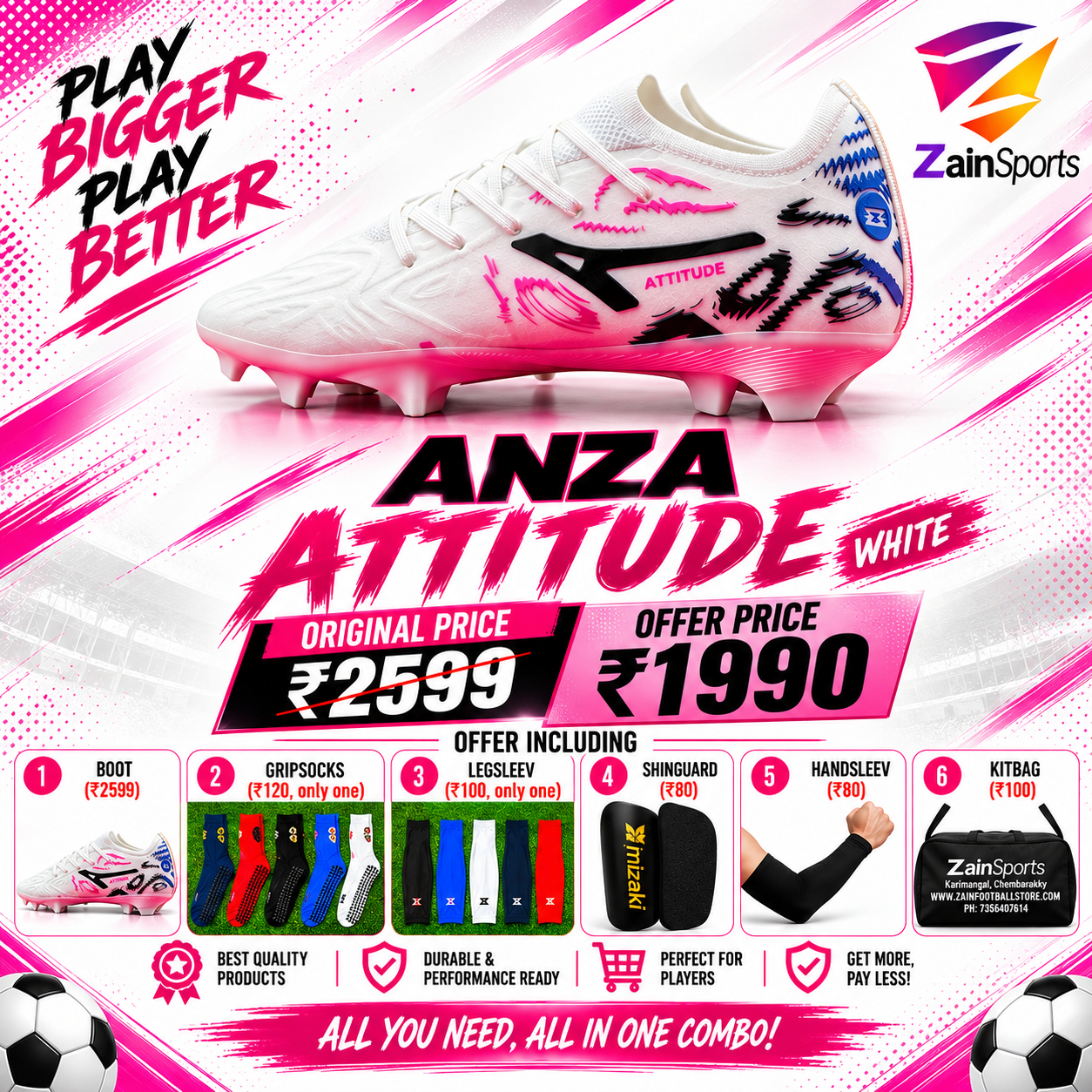 ANZA ATTITUDE WHITE - Image 3