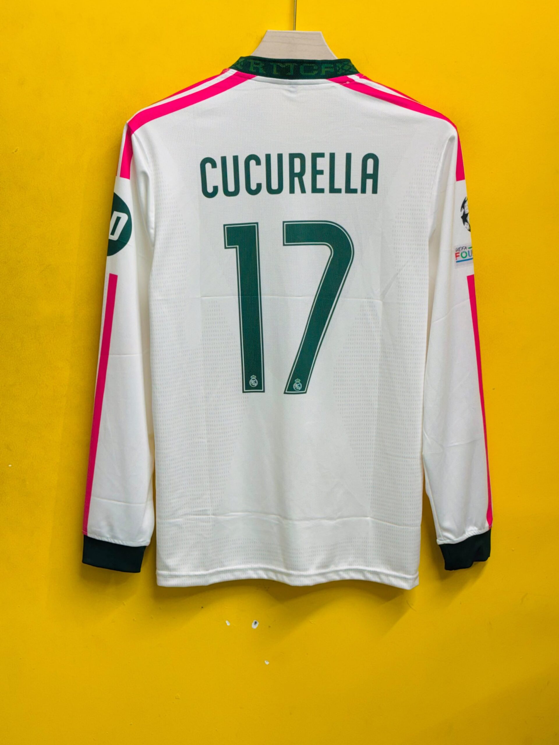 REAL MADRID 2026-27 HOME CUCURELLA EMBROIDERY FULL SLEEVE