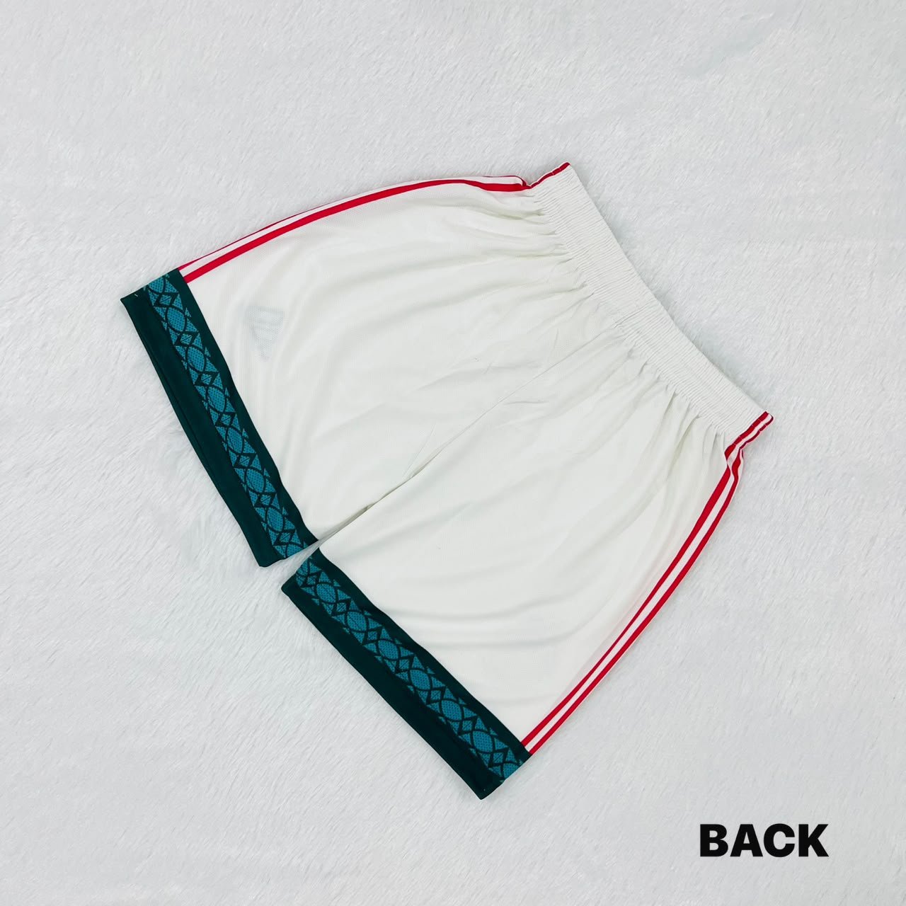 REAL MADRID HOME SUBLIMATION EMBROIDERY SHORTS - Image 4