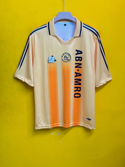 AJAX AMSTERDAM JERSEY, INSPIRED BY THE 2000–01 ERA CRUYFF (FIVESLEEV EMBROIDERY)