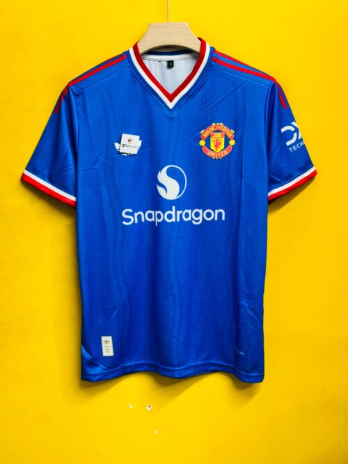 MANCHESTER UNITED 2026-27 AWAY MAINOO (Heat Pressed Logo )