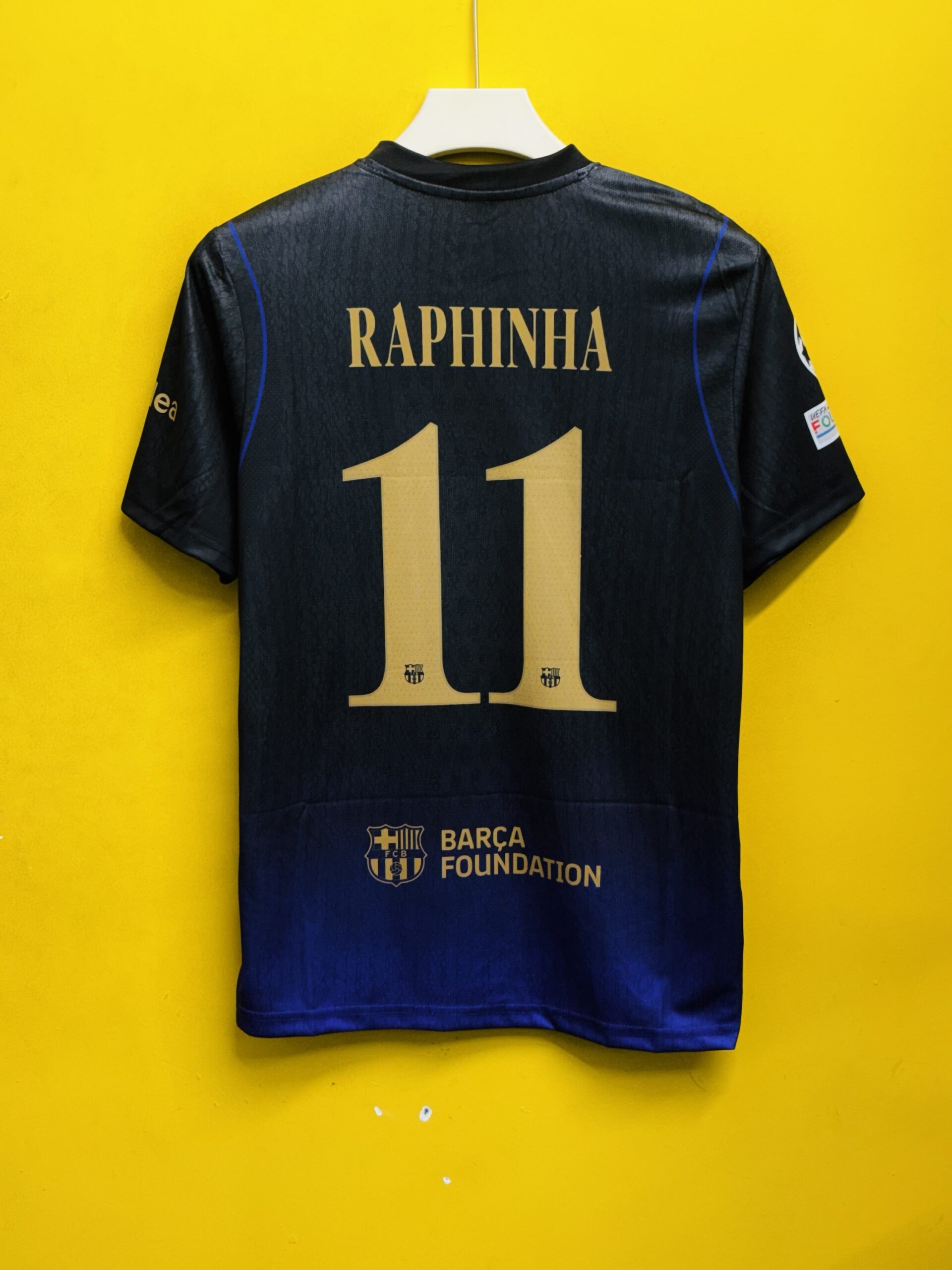 BARCELONA 2026-27 AWAY RAPHINHA  (HEAT PRESSED LOGO)