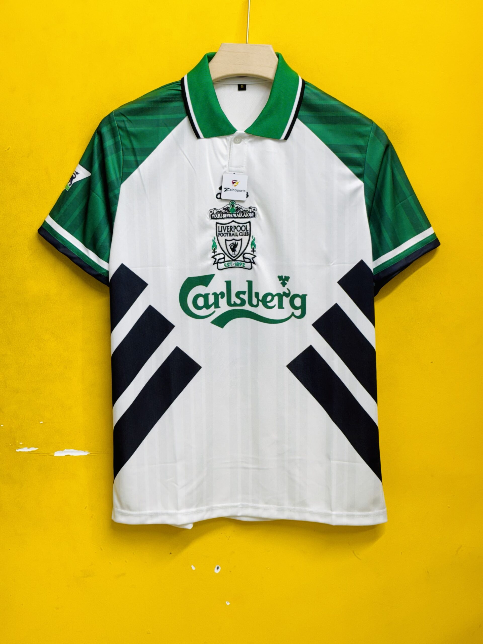 LIVERPOOL FC 1993-95 AWAY TORRES EMBROIDERY JERSEY