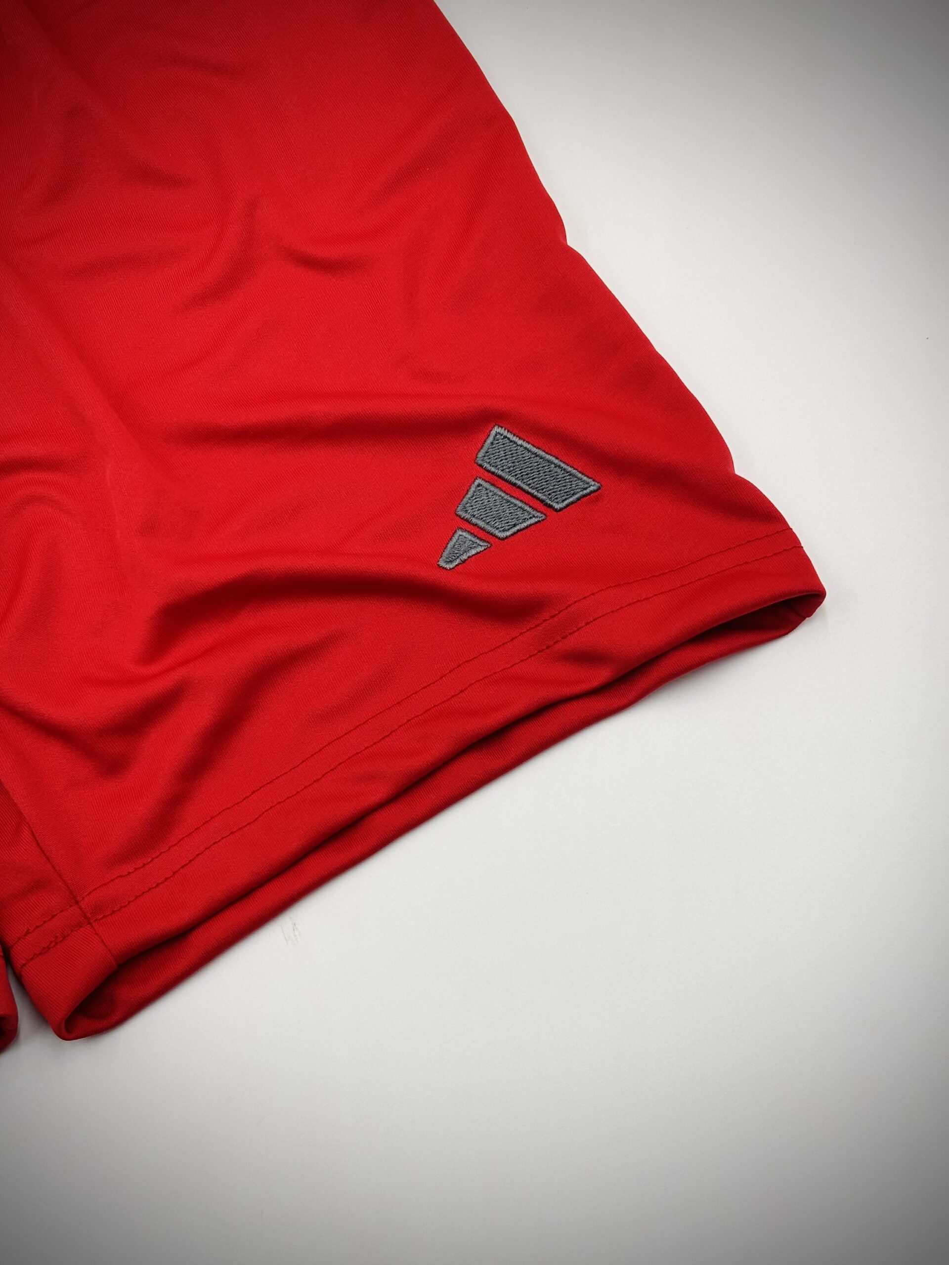 ATHLETIC TRAINING SHORTS (RED) - Image 3