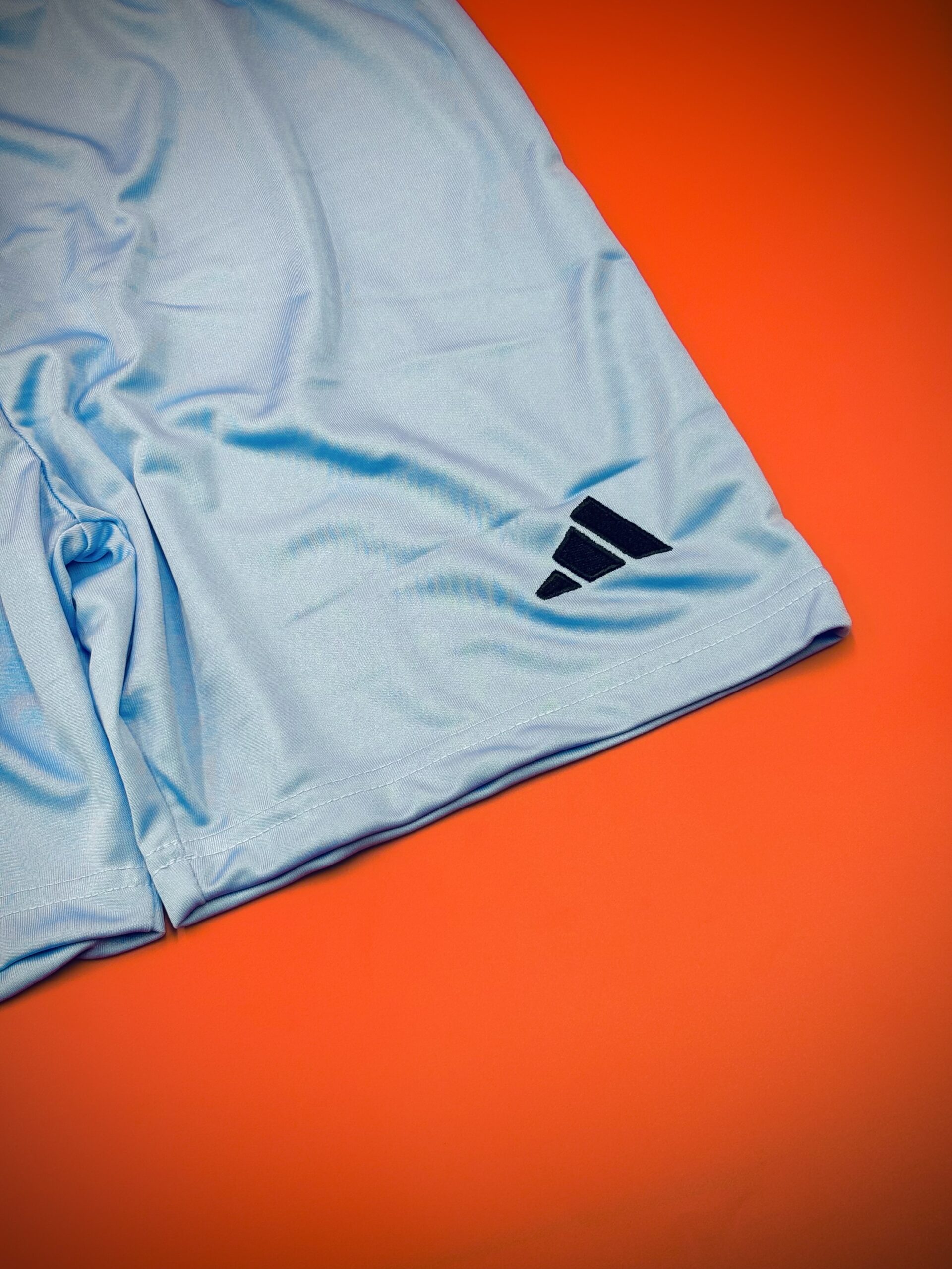 ATHLETIC TRAINING SHORTS (LIGHT BLUE) - Image 3