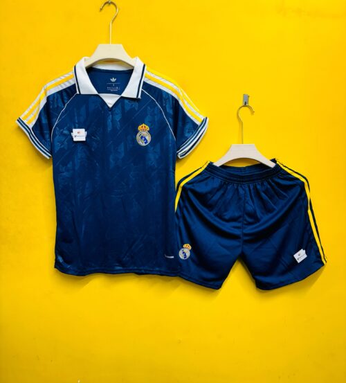 REAL MADRID ORIGINALS BLUE JERSEY AND SHORTS SET